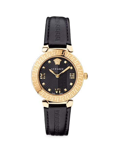 women gold versace watch|saks off fifth versace watch.